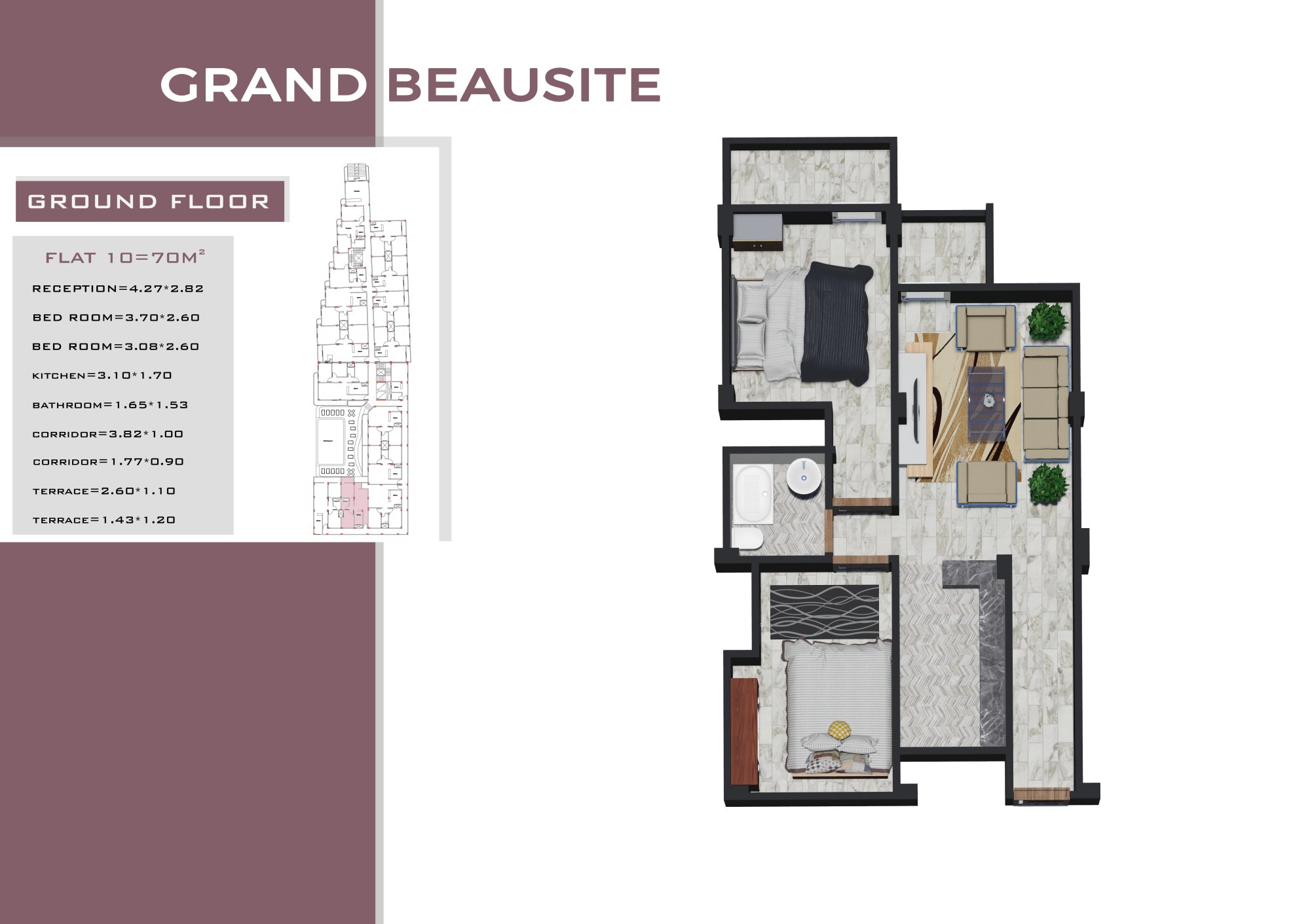Grand Beausite — نموذج وحدة 3