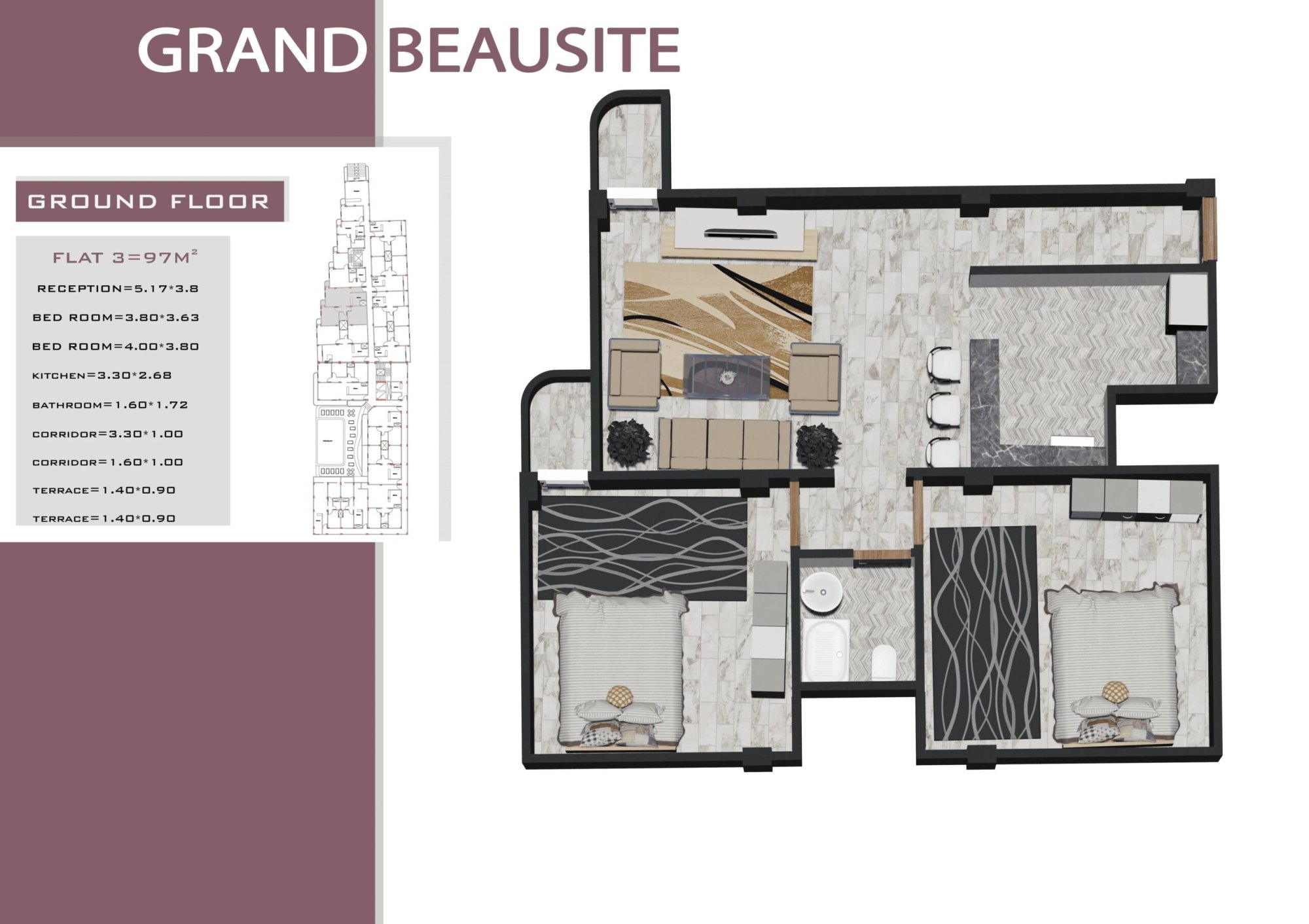 Grand Beausite — نموذج وحدة 6